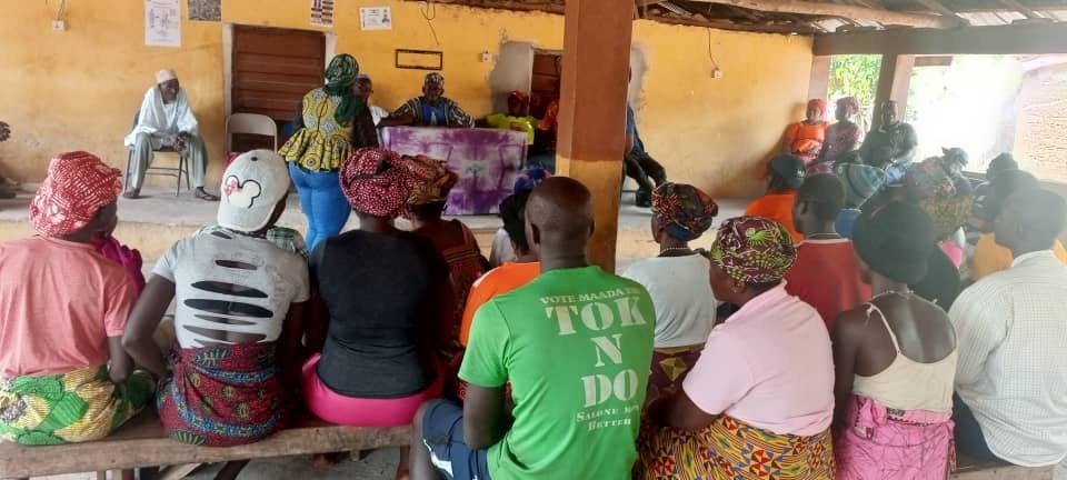 Meeting with Tainkatopa stakeholders
